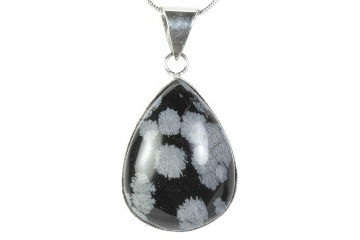 Snowflake Obsidian Pendant - Utah #376968